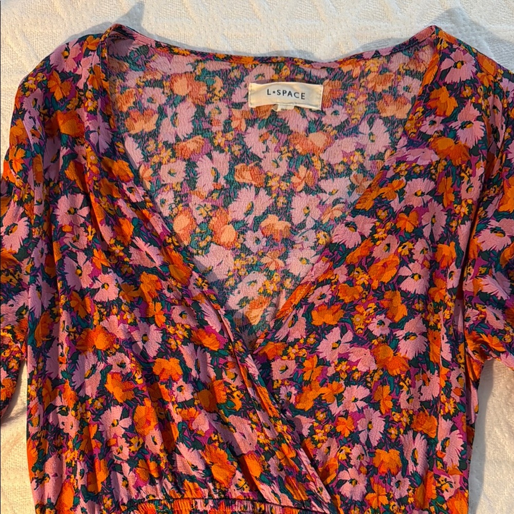 L*Space Multicolor Floral Dress